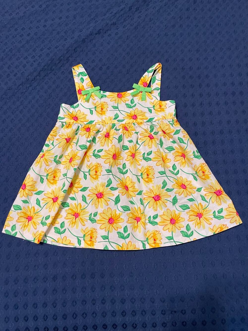 Bonnie Jean Floral Dress 3/3T girls toddler sunflowers